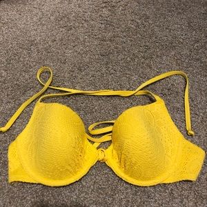 H&M Yellow Bikini Top